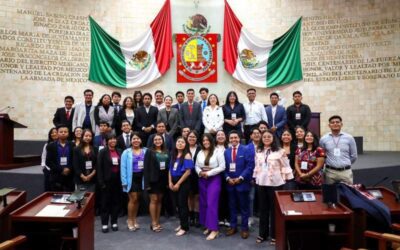 La voz de las y los universitarios se escuchó en el “Parlamento Juvenil UABJO