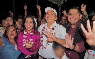 Militancia de Arrazola lista para defender la transformación de Oaxaca