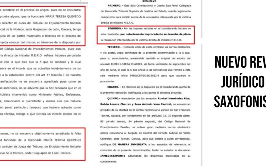 Nuevo revés jurídico a saxofonista