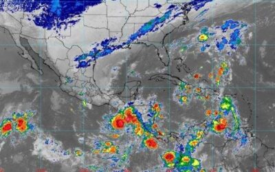 Frente frío #8 provocará lluvias intensas en ocho estados este martes