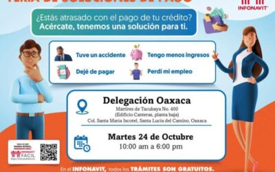 Infonavit acerca soluciones de pago a derechohabientes de Oaxaca