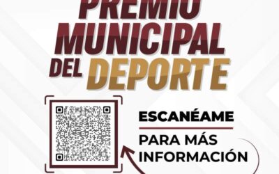 Presentan convocatoria para el “Premio Municipal del Deporte 2023”.