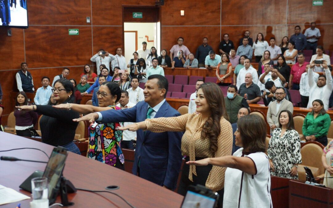 Eligen a Liz Concha para integrar la Mesa Directiva del Congreso de Oaxaca