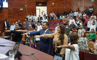 Eligen a Liz Concha para integrar la Mesa Directiva del Congreso de Oaxaca