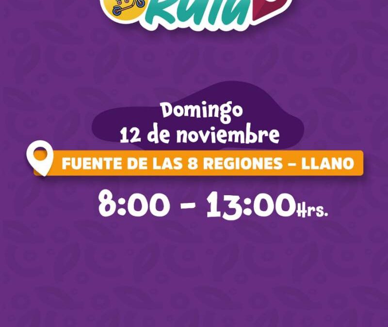 Este domingo llegará la Diverti Ruta al Paseo Juárez para el disfrute de las familias oaxaqueñas