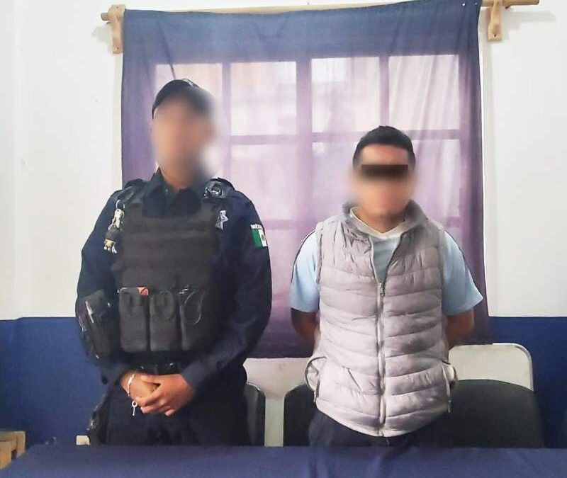 Policía capitalina detiene a presunto responsable del delito de feminicidio