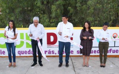 Impulsa Gobierno Estatal bienestar de las familias oaxaqueñas con inauguración de Parque DIF