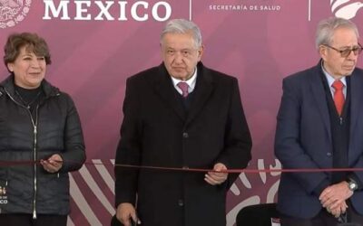 AMLO inaugura la Megafarmacia del Bienestar en Huehuetoca, Edomex