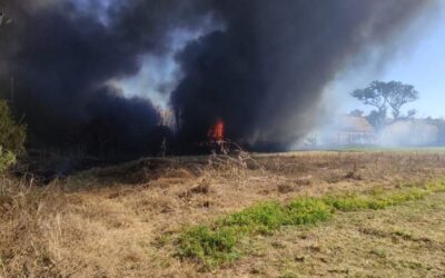 Atiende Protección Civil incendios en San Pedro Ixtlahuaca