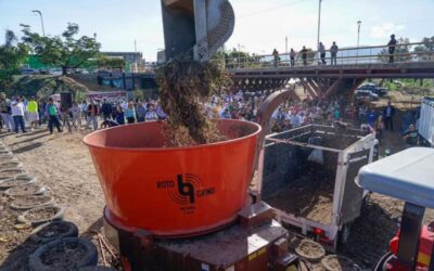 Material orgánico para cultivo, es bien recibido por agricultores de Pueblo Nuevo