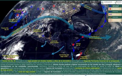 Persistirán bajas temperaturas y vientos del norte para este jueves: Protección Civil