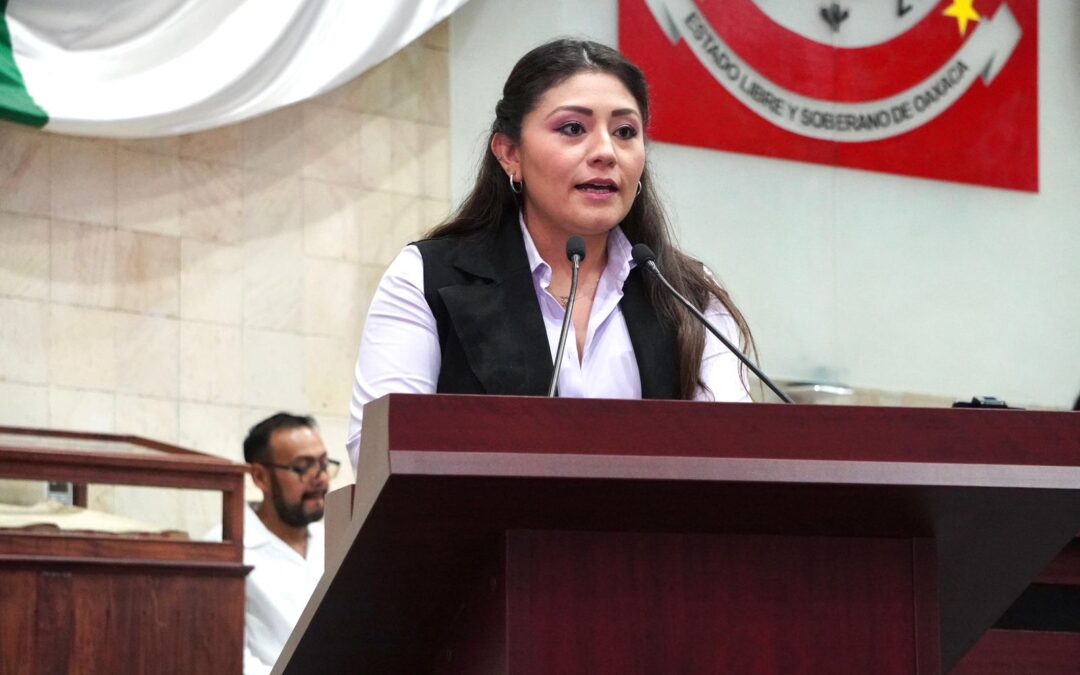 La diputada Liz Concha pide garantizar el paso seguro de migrantes por tierras oaxaqueñas