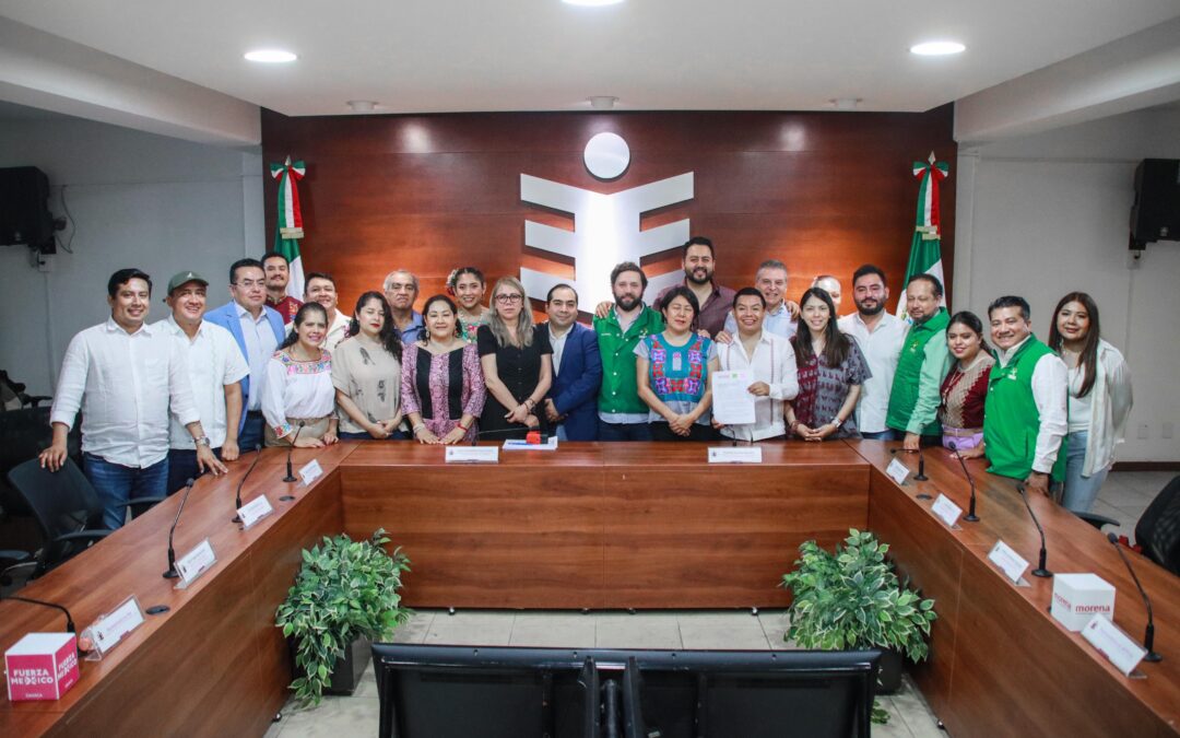 Nino Morales, sostiene que coalición Sigamos Haciendo Historia, ganará con amplio margen