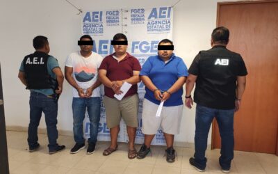 Capturan a banda de ladrones que asaltaban con mototaxi en el Istmo; Fiscalía encabezó operativo