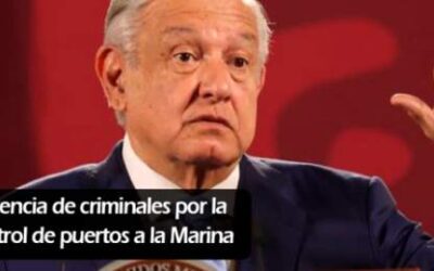 AMLO revela advertencia de criminales por la que decidió dar control de puertos a marina