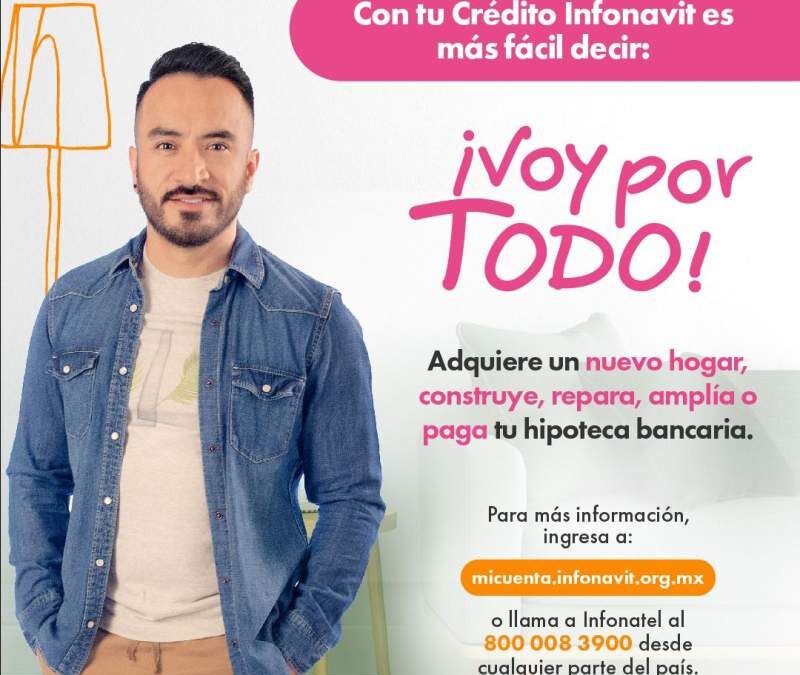 Año nuevo, casa nueva. ¡saca tu crédito Infonavit con las tasas de interés más bajas!