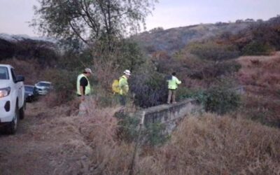 Apoya Protección Civil a sofocar incendios en San Lorenzo Cacaotepec y San Pedro Ixtlahuaca