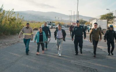 Encabeza Martínez Neri intervención de limpieza en el Río Salado