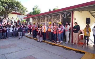 Impulsa Neri la educación de calidad mediante infraestructura en escuelas