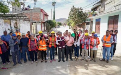 Más obras públicas para Guadalupe Victoria y Santa Rosa