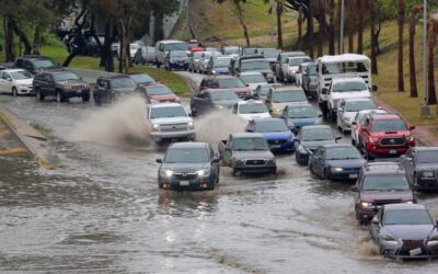 Chubascos por nueva onda gélida mantienen en alerta a Tijuana y San Diego, California