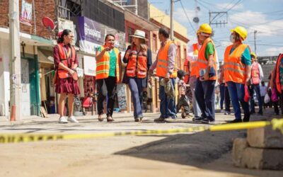 En una productiva jornada, se llevó a cabo la inauguración y supervisión de obras en distintas zonas de la ciudad.