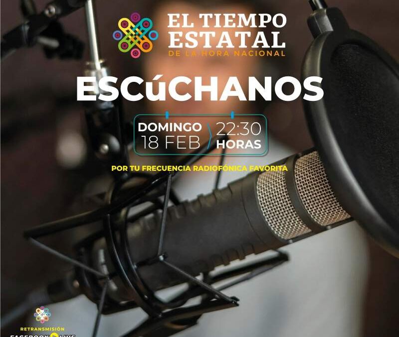 Invitan a participar en la campaña Bidao Tsia del DIF Oaxaca en El Tiempo Estatal de la Hora Nacional