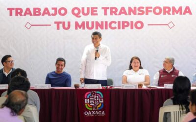 Llegan apoyos a Santiago Lalopa con Trabajo que Transforma tu Municipio
