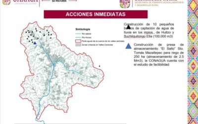 Promueve Sefader manejo y conservación del acuífero de los Valles Centrales