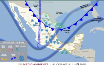 Protección Civil emite alerta ante frente frío número 35