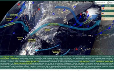 Se prevén lluvias de intensidad variable, bajas temperaturas y vientos del norte para este día