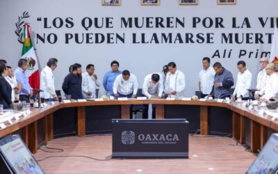 Atestigua Gobierno de Oaxaca acuerdo de paz entre Santa Cruz Zenzontepec y Santiago Amoltepec