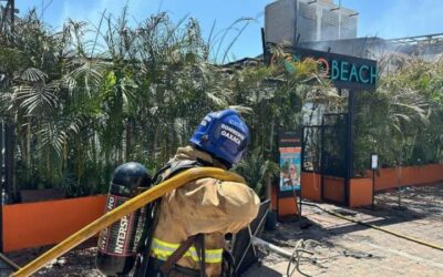 Atiende Bomberos de Oaxaca incendios en zona metropolitana