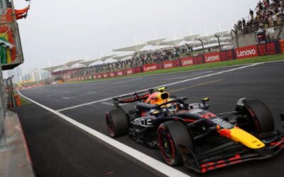 Checo Pérez saldrá segundo en el GP de China: “Fue muy intenso”