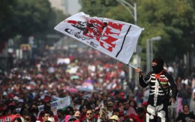 CNTE realiza paro nacional ante el inicio de las negociaciones con AMLO