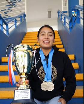 Estudiante UABJO campeona internacional de Wushu  en Grecia