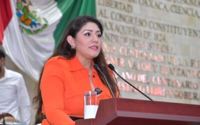 La Diputada Liz Concha formará parte de la Comisión Permanente del Congreso de Oaxaca.