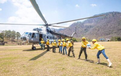 Liquidados al 100 por ciento los incendios forestales del complejo Chimalapas