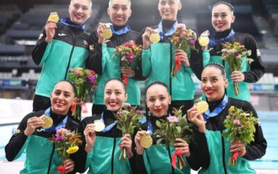 Equipo mexicano de Natación Artística ganan el oro
