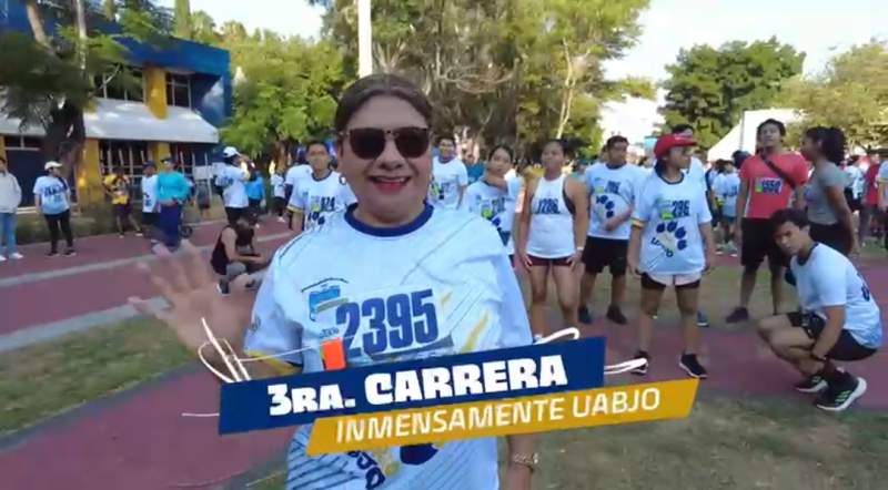 Más de dos mil corredores en la carrera “Intensamente UABJO”