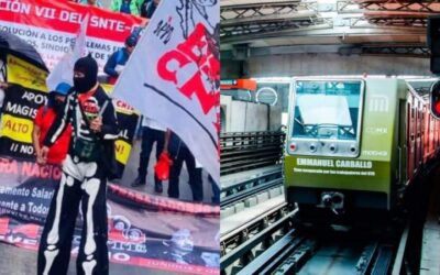 ¿Metro CDMX gratis? Maestros de la CNTE toman las instalaciones y dejan libre acceso