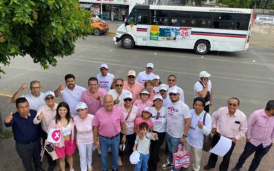 Respalda Jaime Larrazábal a Xóchitl Gálvez en la “marcha rosa”