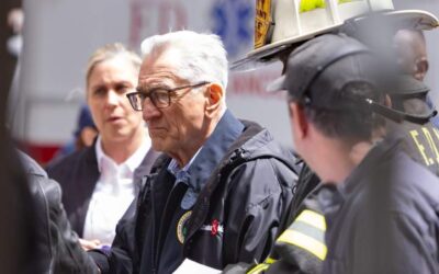 VIDEO: Robert De Niro confronta a manifestantes propalestinos durante un rodaje