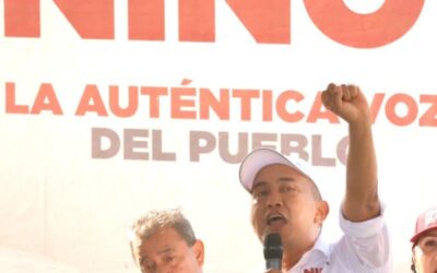 Votar por MORENA, para recuperar la Constitución y derechos, propone Nino Morales