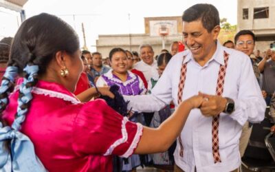 Atestigua San Pablo Guilá llegada de la Primavera Oaxaqueña con mejoras en educación, caminos y cultura