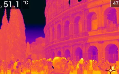 Calor supera los 50 grados en el Coliseo y la plaza de San Pedro, en Roma