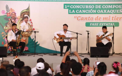 Ricardo Amadeus Morquecho, ganador del Primer Concurso de Composición de la Canción Oaxaqueña 2024 “Canto de mi tierra”