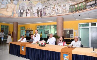 Takeda, legado para la posteridad en el mural “Siglo XIX UABJO”