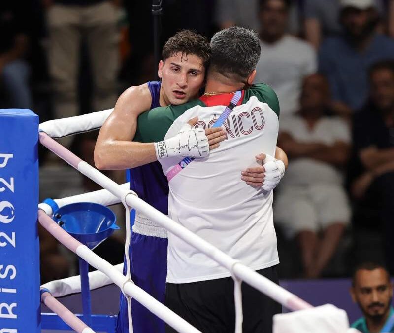 Así avanzó el boxeador mexicano Marco Verde a los cuartos de final en París 2024