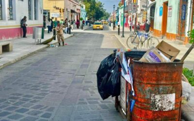 Refuerza Oaxaca de Juárez servicios municipales por temporada alta
